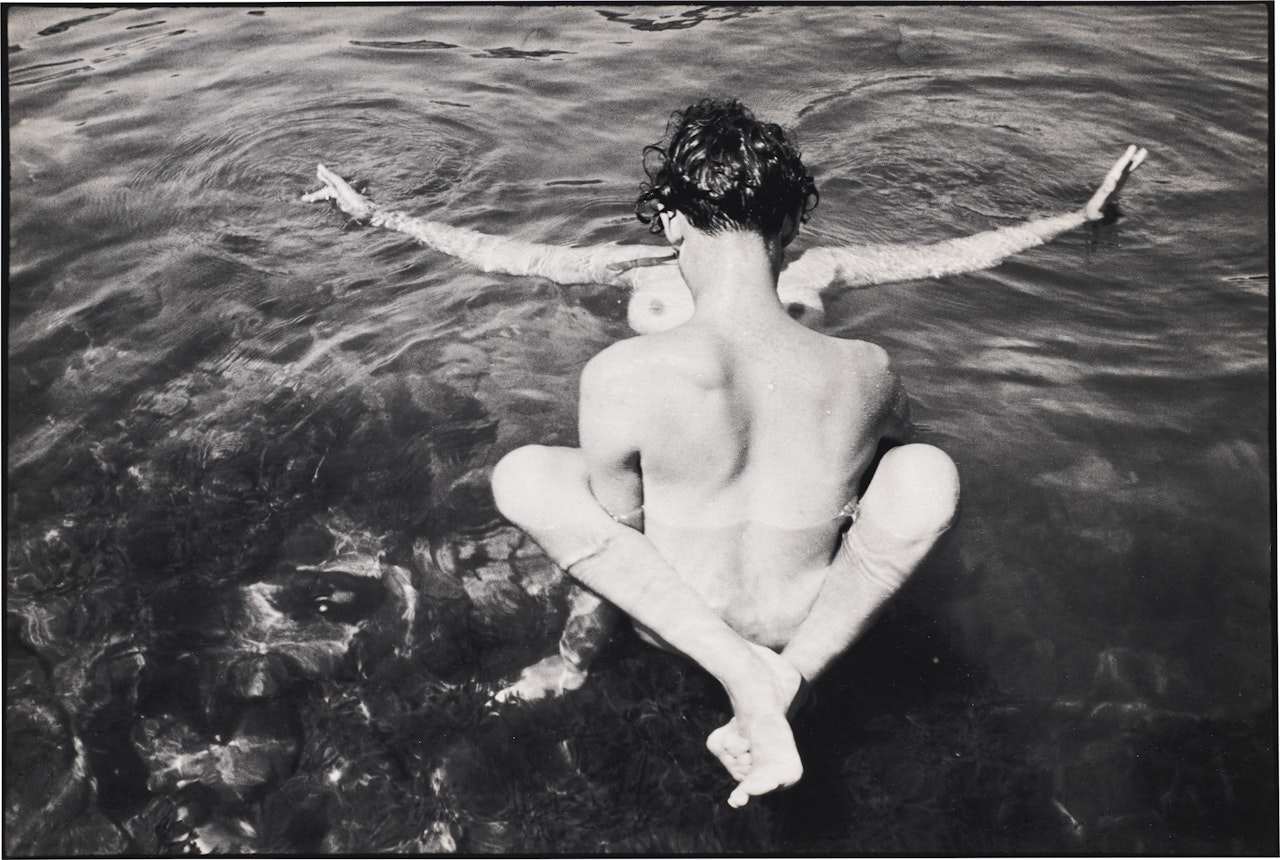 Andre Pieyre de Mandiargues and Leonor Fini, Italy by Henri Cartier-Bresson