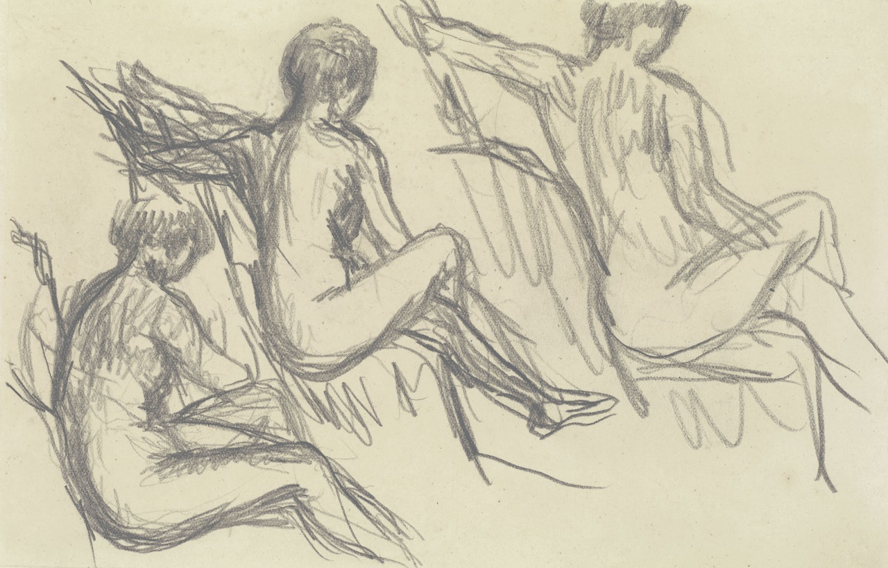 Étude de nus assis by Pierre Bonnard
