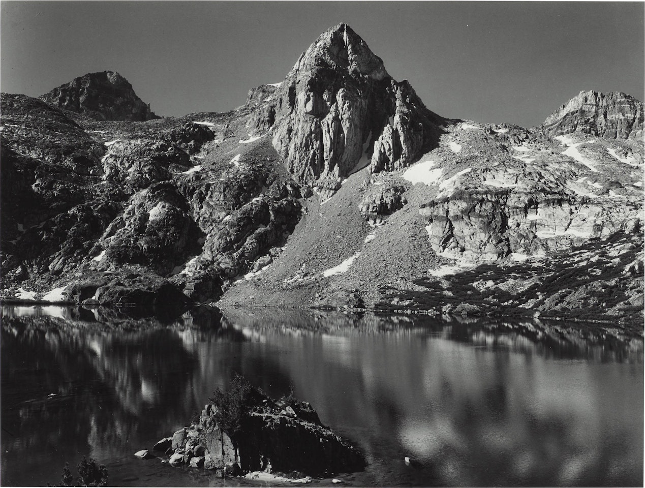 Rae Lakes, Painted Lady, Kings Canyon National Park, California by Ansel Adams