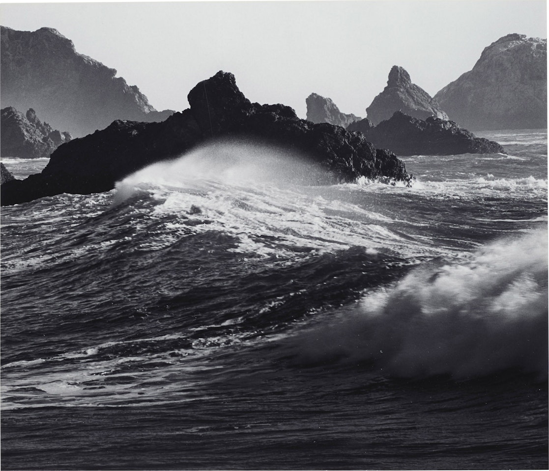 Waves, Dillon Beach by Ansel Adams