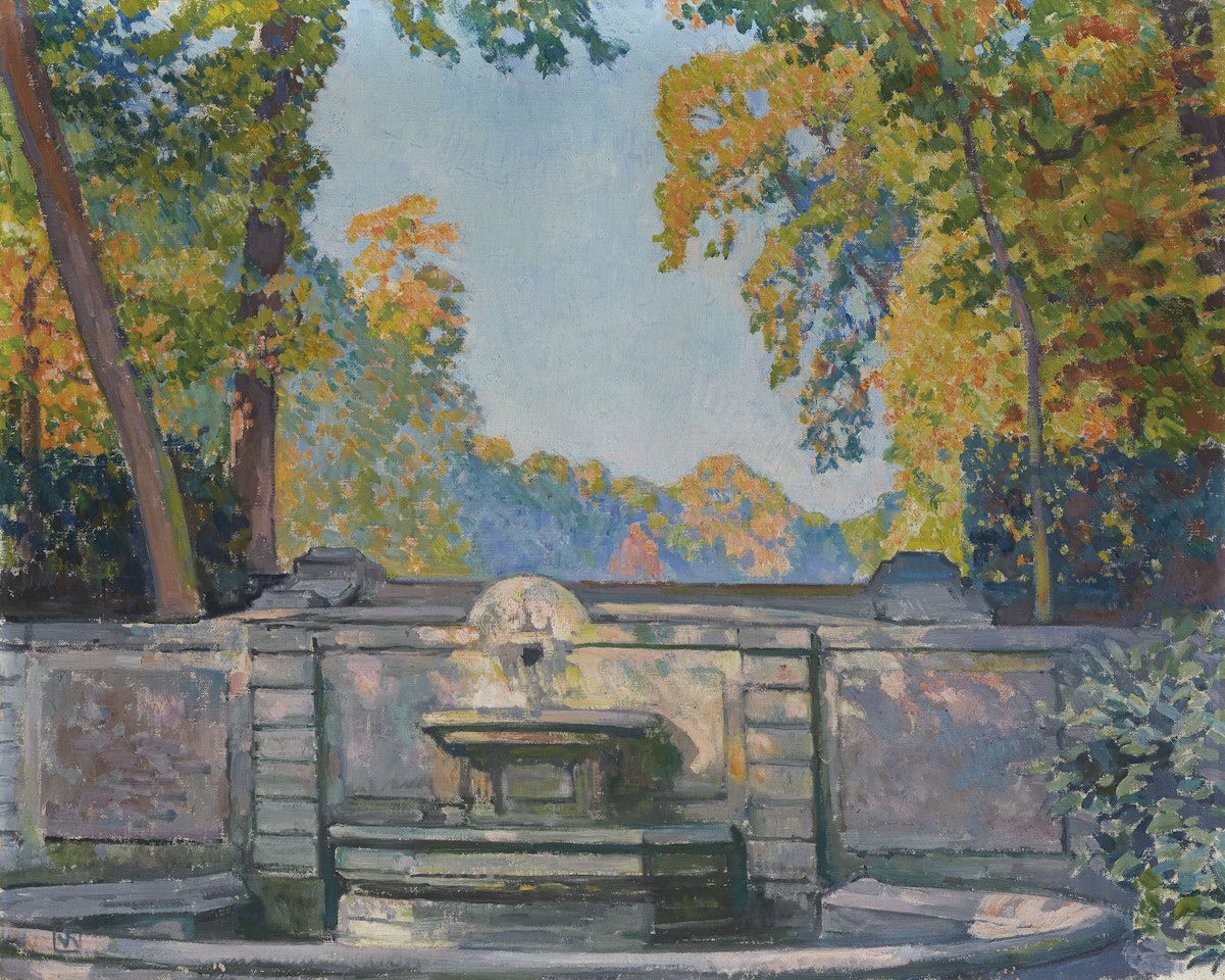 La Fontaine by Theo van Rysselberghe
