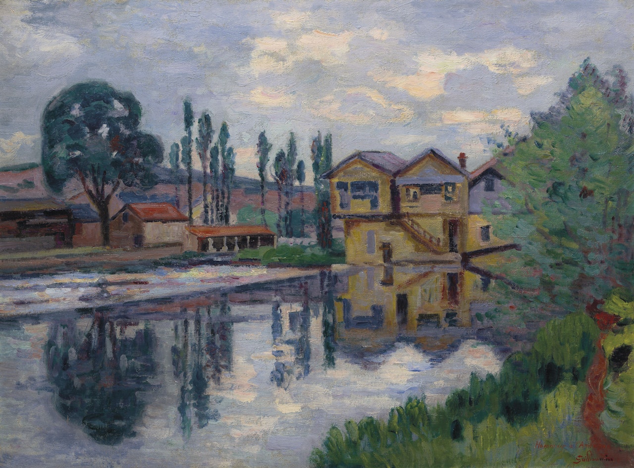 La scierie de Poitiers by Armand Guillaumin