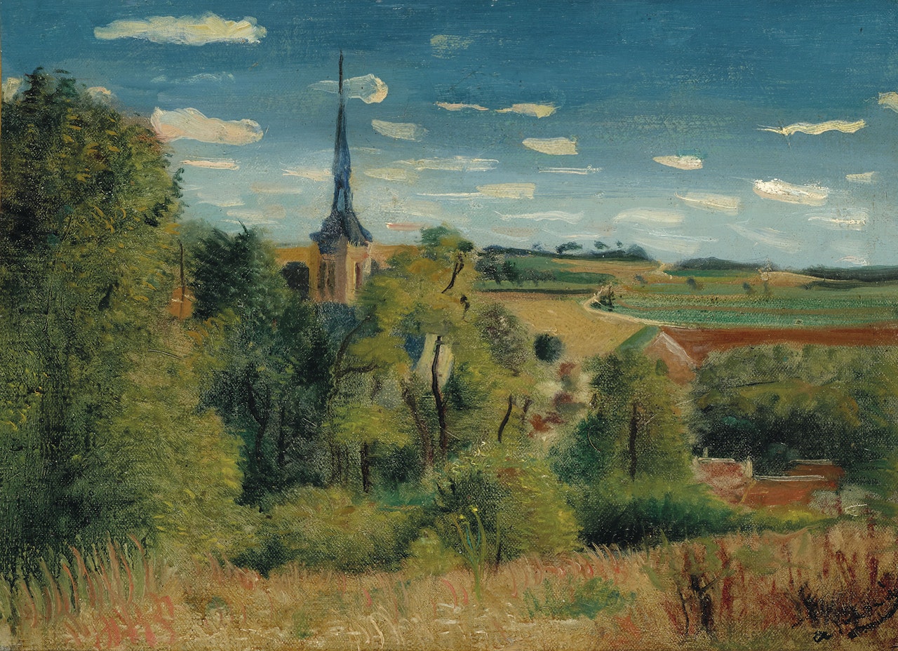 Vue de Donnemarie-en-Montois by Andre Derain