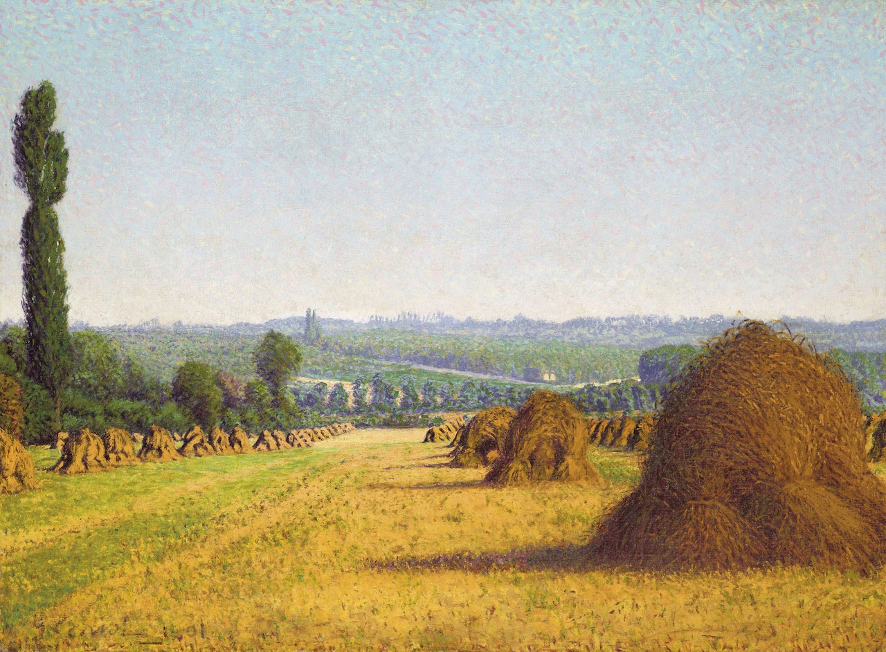 Les Meules by Gustave Cariot