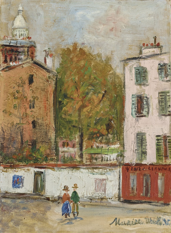 Montmartre, Sacré-Cœur by Maurice Utrillo