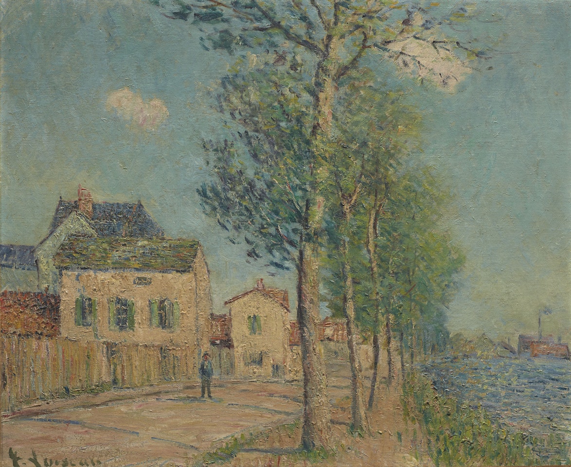 Le Chemin au bord de la rivière by Gustave Loiseau