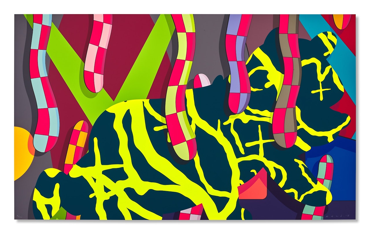 FAR FAR DOWN by Kaws