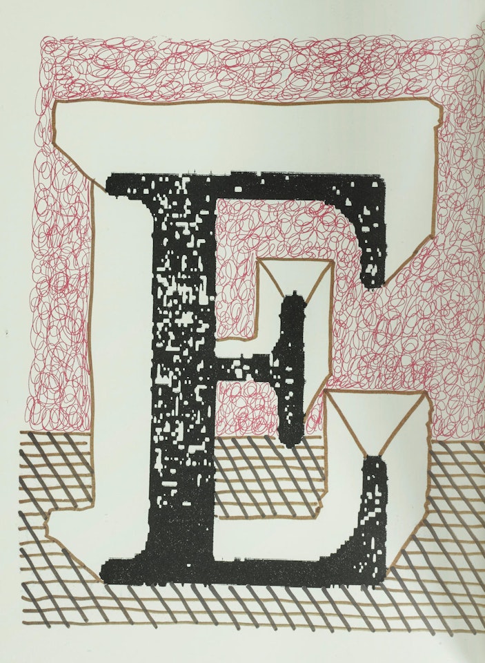 Hockney's Alphabet by David Hockney