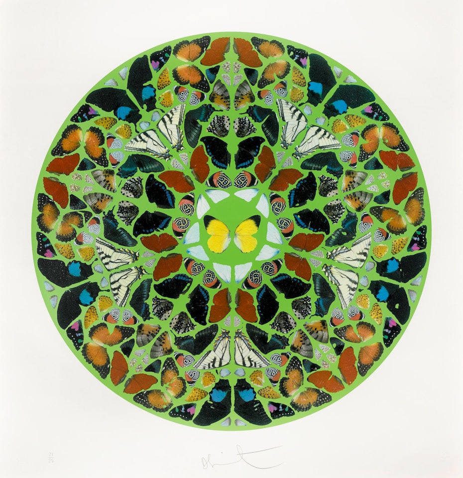 Psalm: Domini est Terra by Damien Hirst