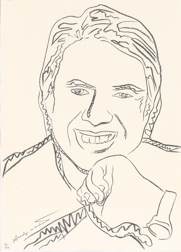 Jimmy Carter III from Inaugural Impressions (F./S. II.152) by Andy Warhol