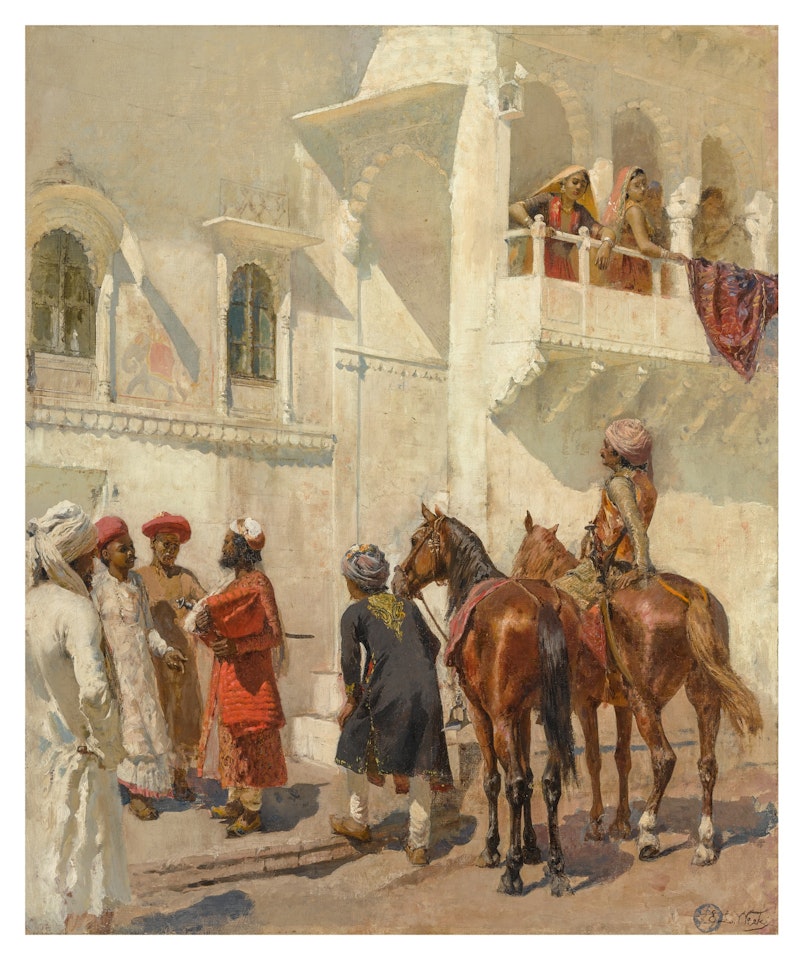 BEFORE THE HUNT by Edwin Lord Weeks