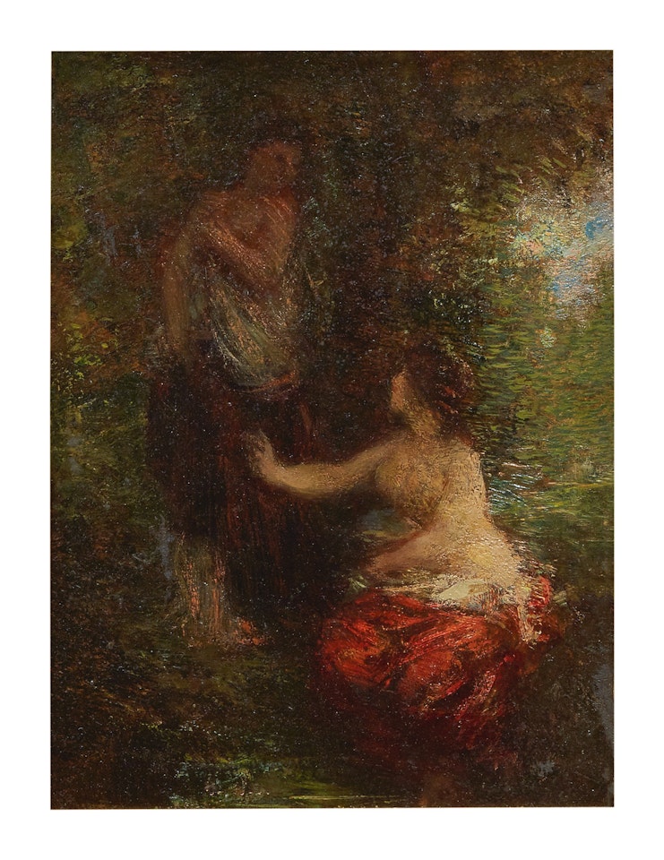 DEUX BAIGNEUSES by Henri Fantin-Latour