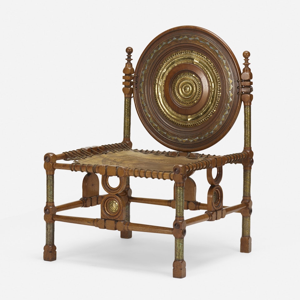 Rare chair by Carlo Bugatti