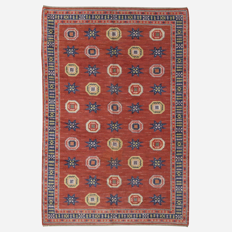 Flossa pile carpet by Märta Maas-Fjetterström