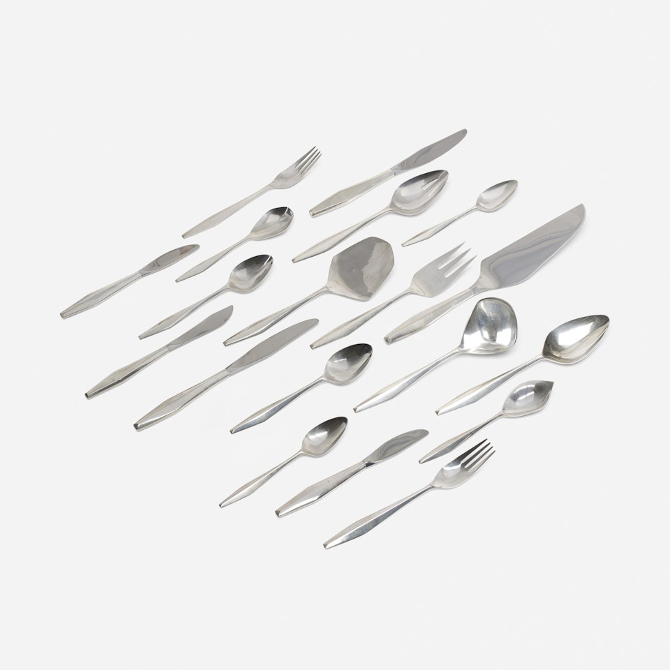 Diamond flatware by Gio Ponti