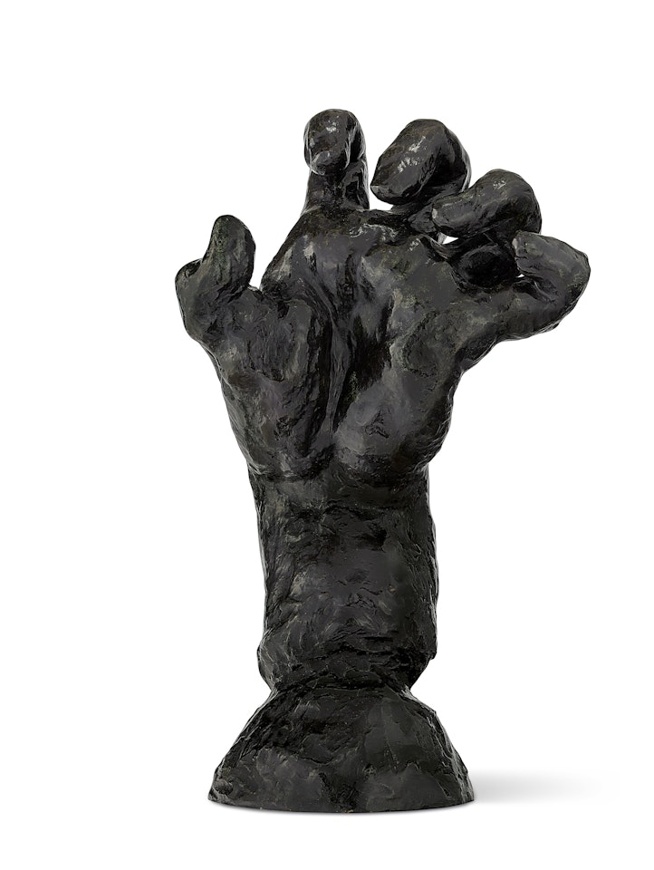 Main crispée gauche, grand modèle by Auguste Rodin