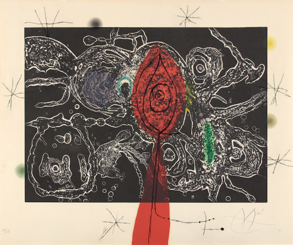 Espiru (Spirit): plate 2 by Joan Miró