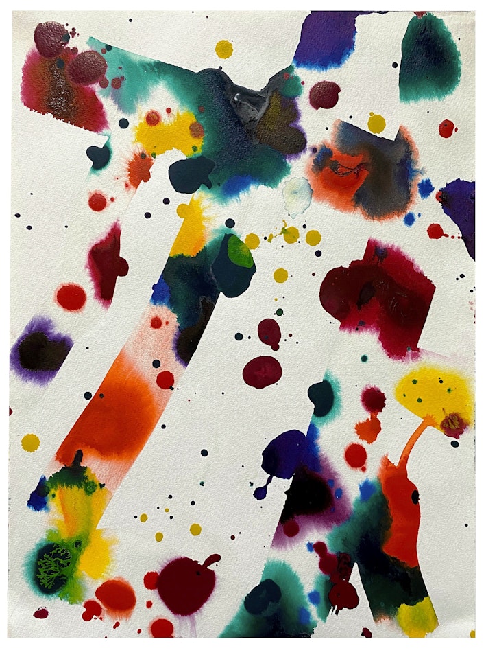 Untitled by Sam Francis