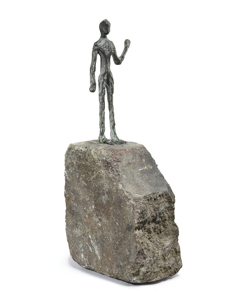 Le guetteur enfant by Diego Giacometti