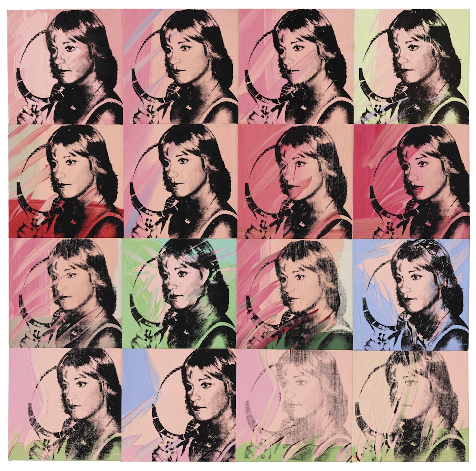 Chris Evert [Sixteen Works] by Andy Warhol