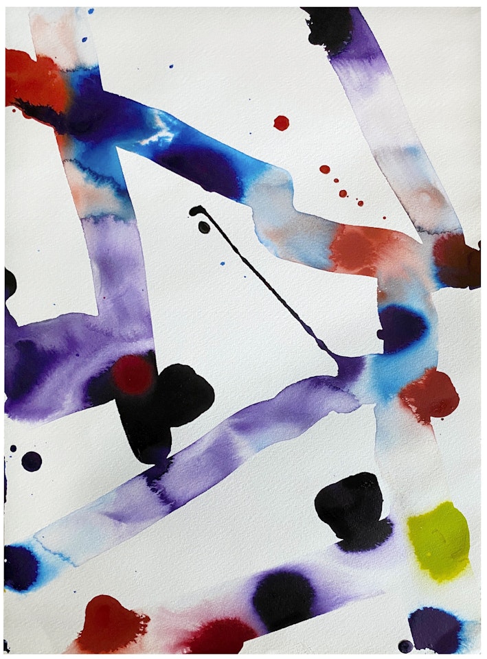 Untitled by Sam Francis