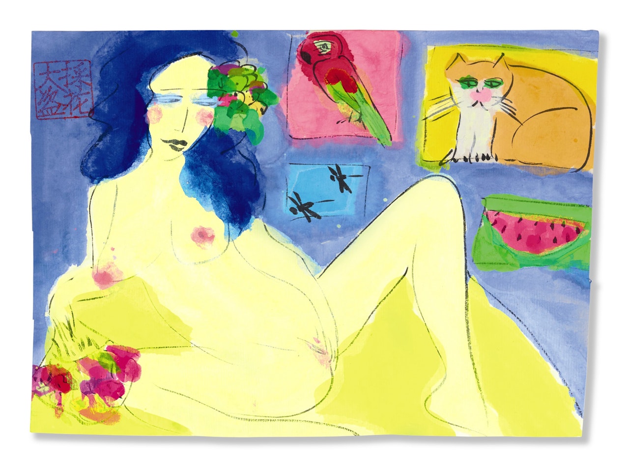 NUDE by Walasse Ting