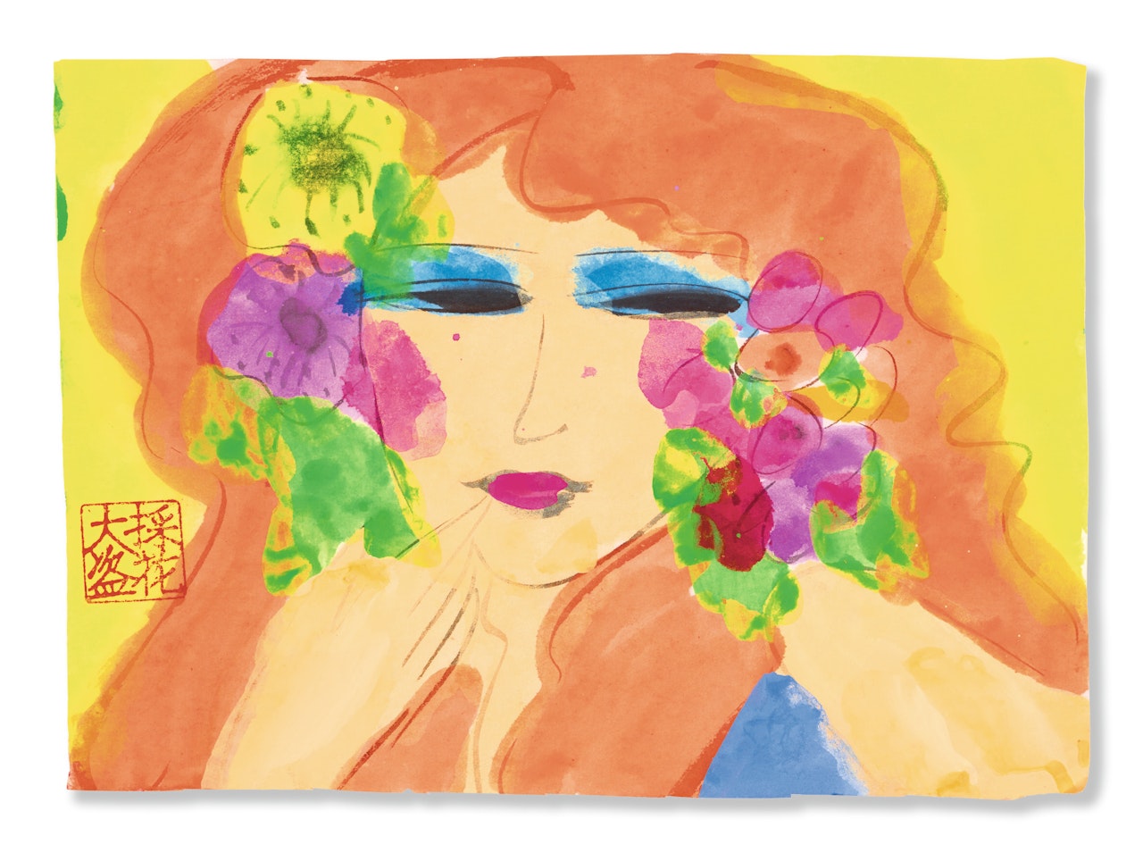 UNTITLED by Walasse Ting