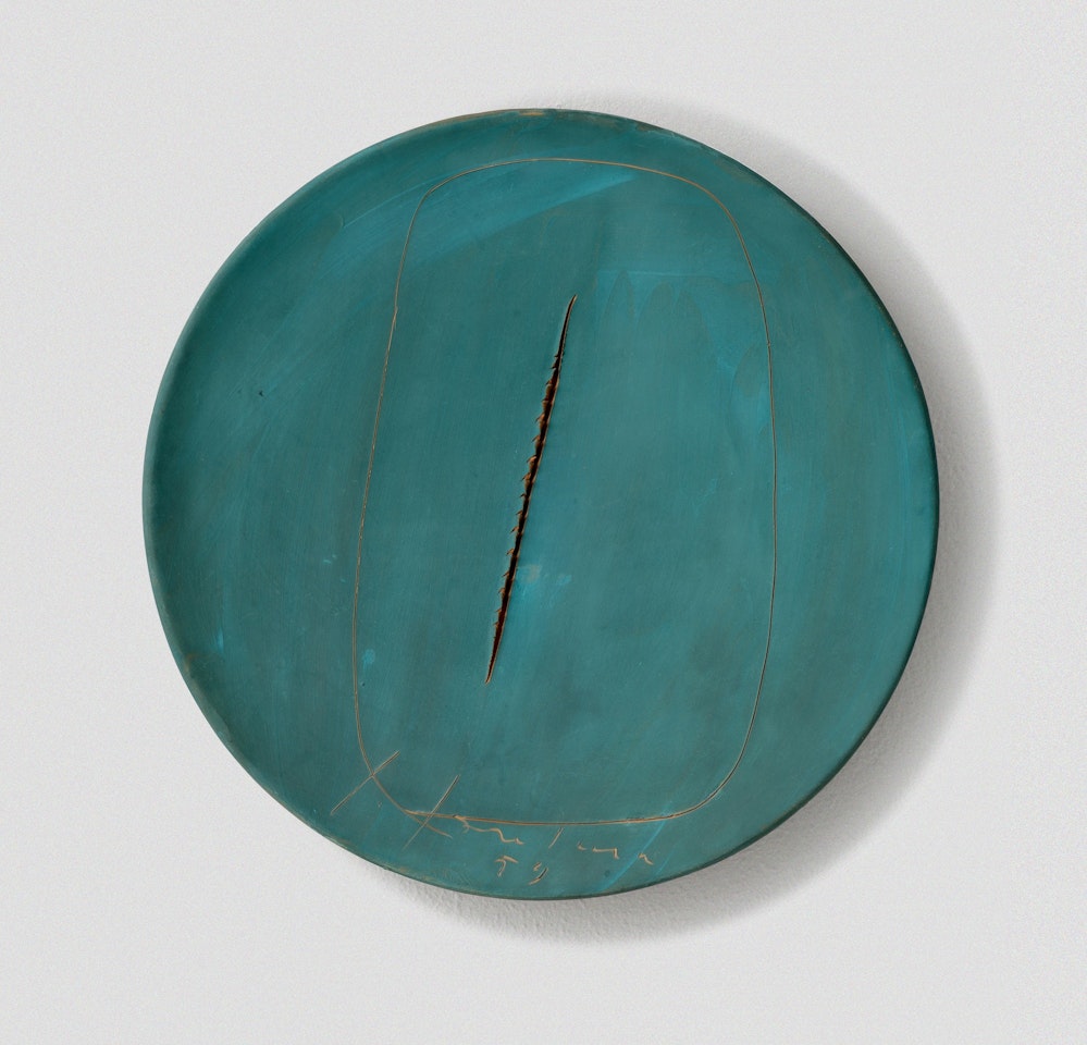 CONCETTO SPAZIALE by Lucio Fontana