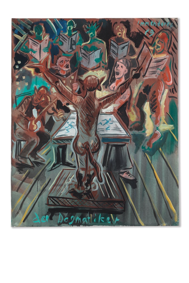 Der Dogmatiker (The Dogmatist) by Jörg Immendorff