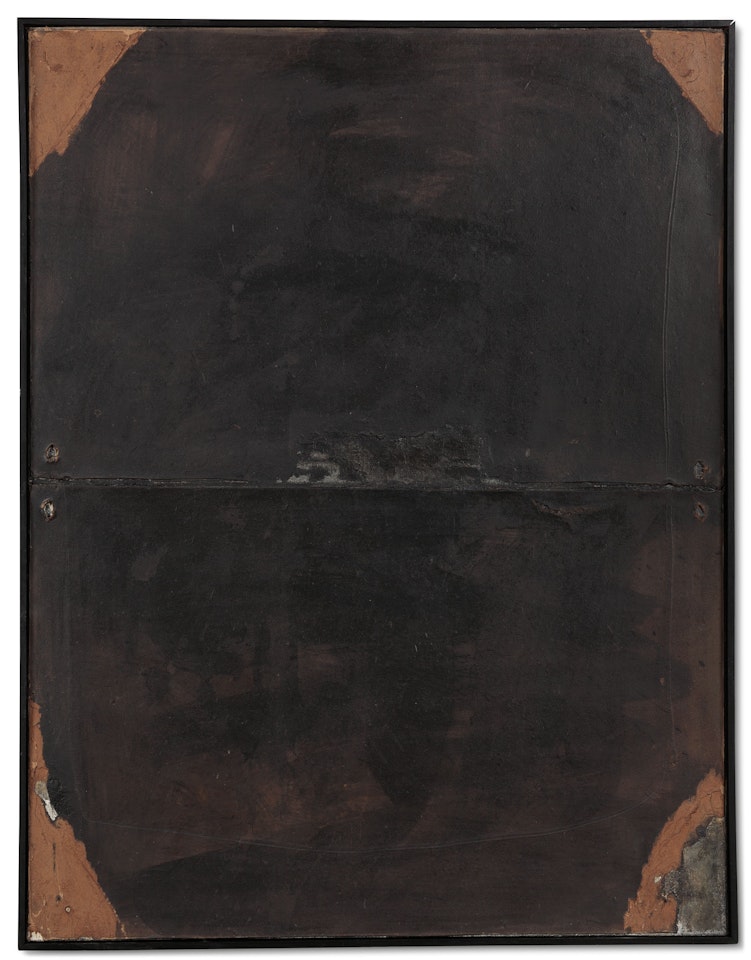 Doble Cartò Negre (Double Black Cardboard) by Antoni Tapies