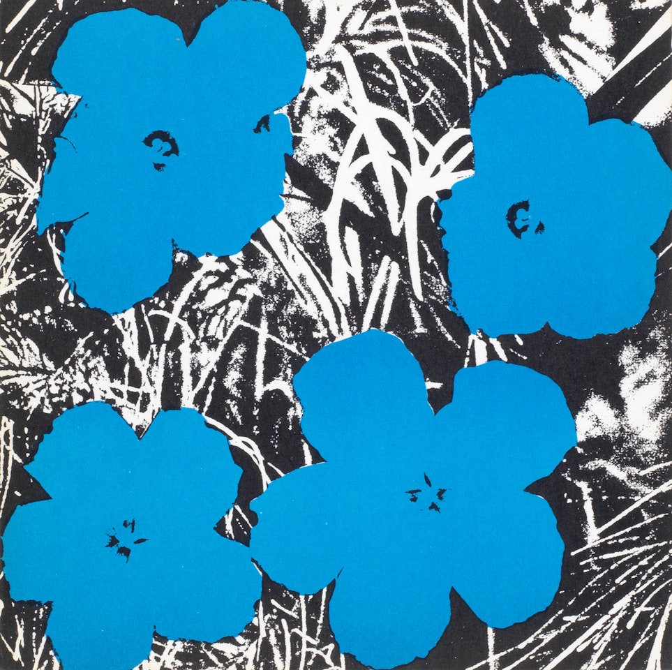 Flowers (Exhibition Catalogue) by Andy Warhol