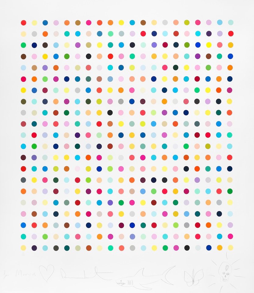 Hypothalamus Acetone Powder by Damien Hirst