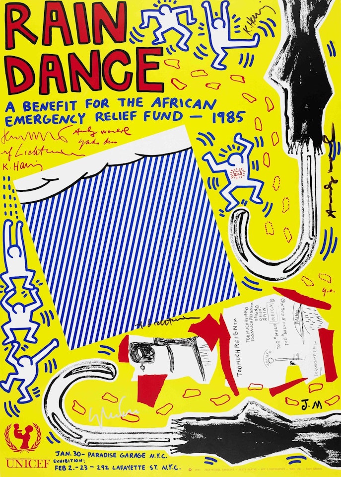 Rain Dance  (Corlett  III.33) by Roy Lichtenstein