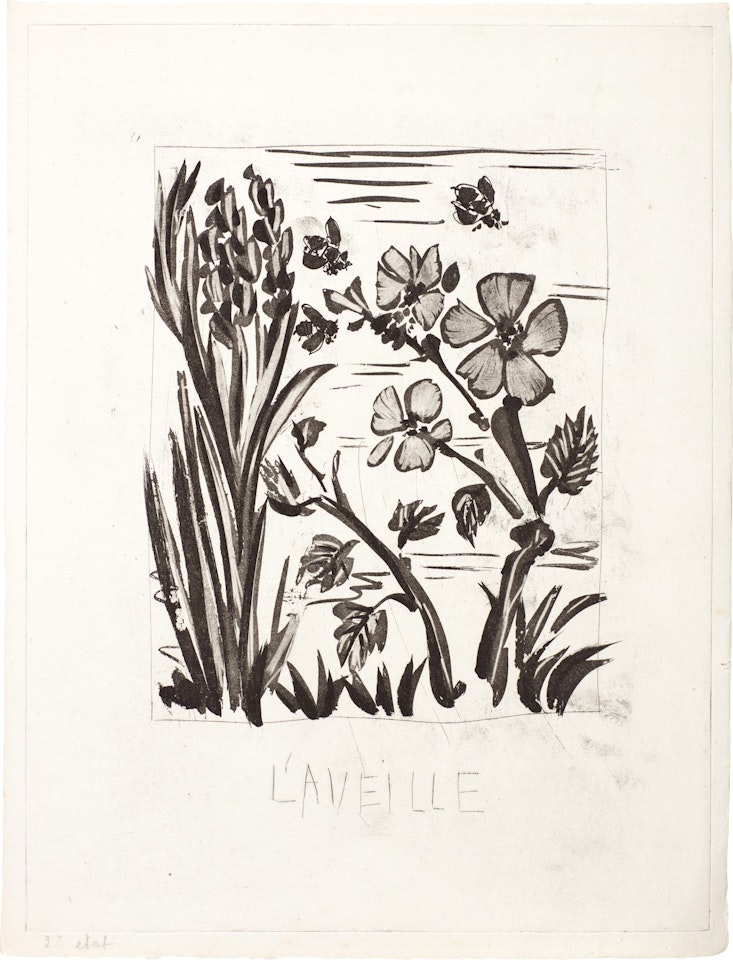 L'AVEILLE (L'ABEILLE) (B. 349; BA. 596) by Pablo Picasso