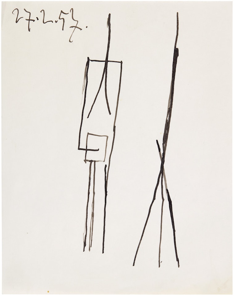 DEUX PERSONNAGES by Pablo Picasso