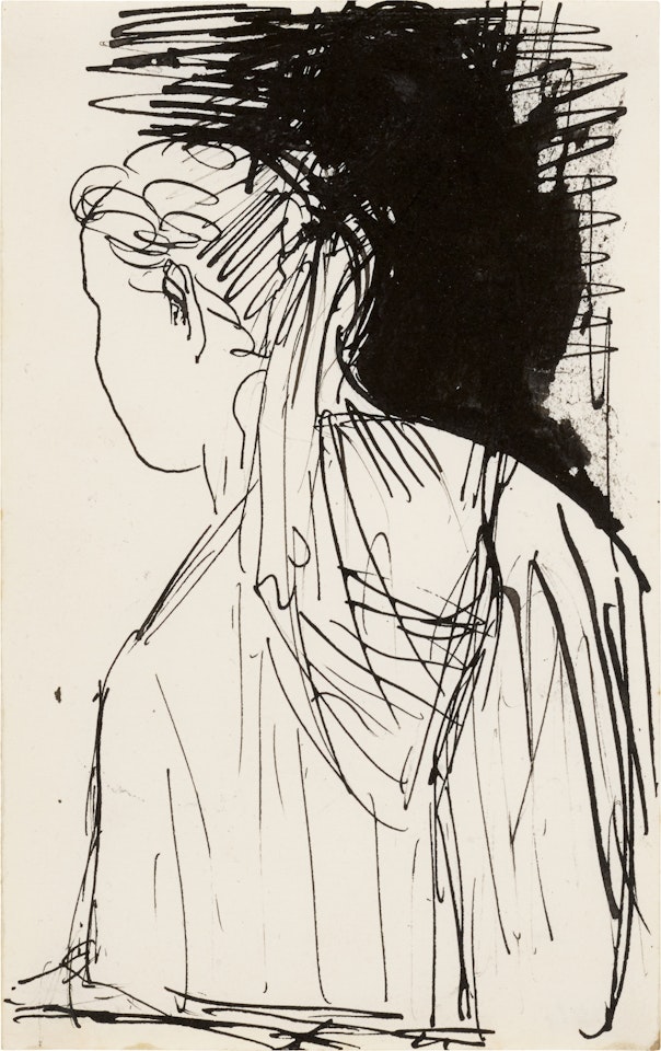 FEMME 3/4 ARRIÈRE by Pablo Picasso