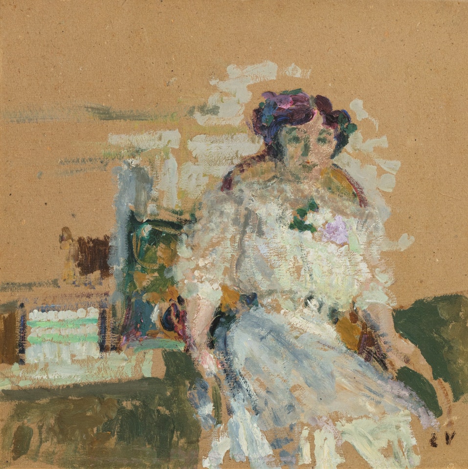 ETUDE DE FEMME POUR UN PORTRAIT by Édouard Vuillard