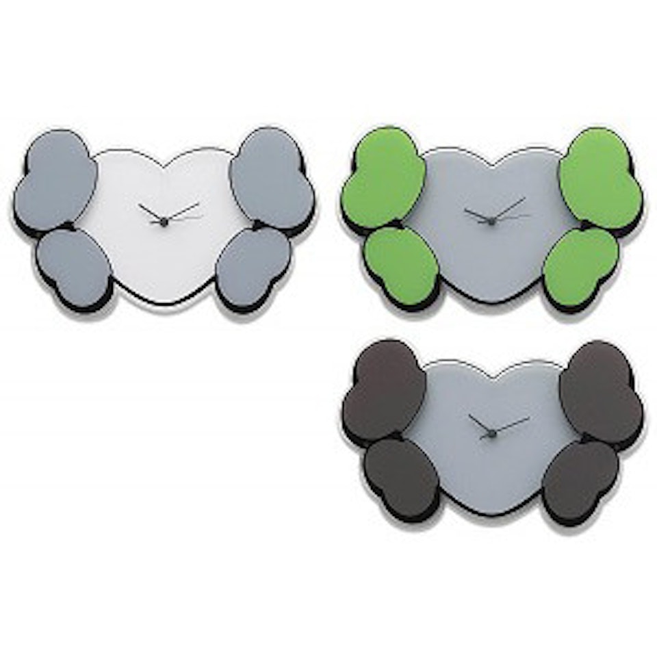 KAWS HEART AND CROSSBONE WALL CLOCK by Kaws