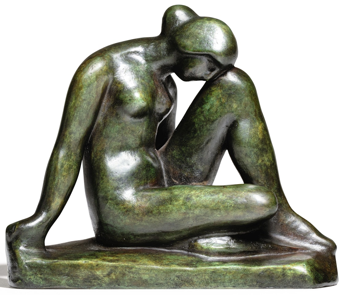 ETUDE POUR "LA MÉDITERRANÉE" by Aristide Maillol