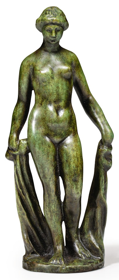PETITE BAIGNEUSE À LA DRAPERIE by Aristide Maillol