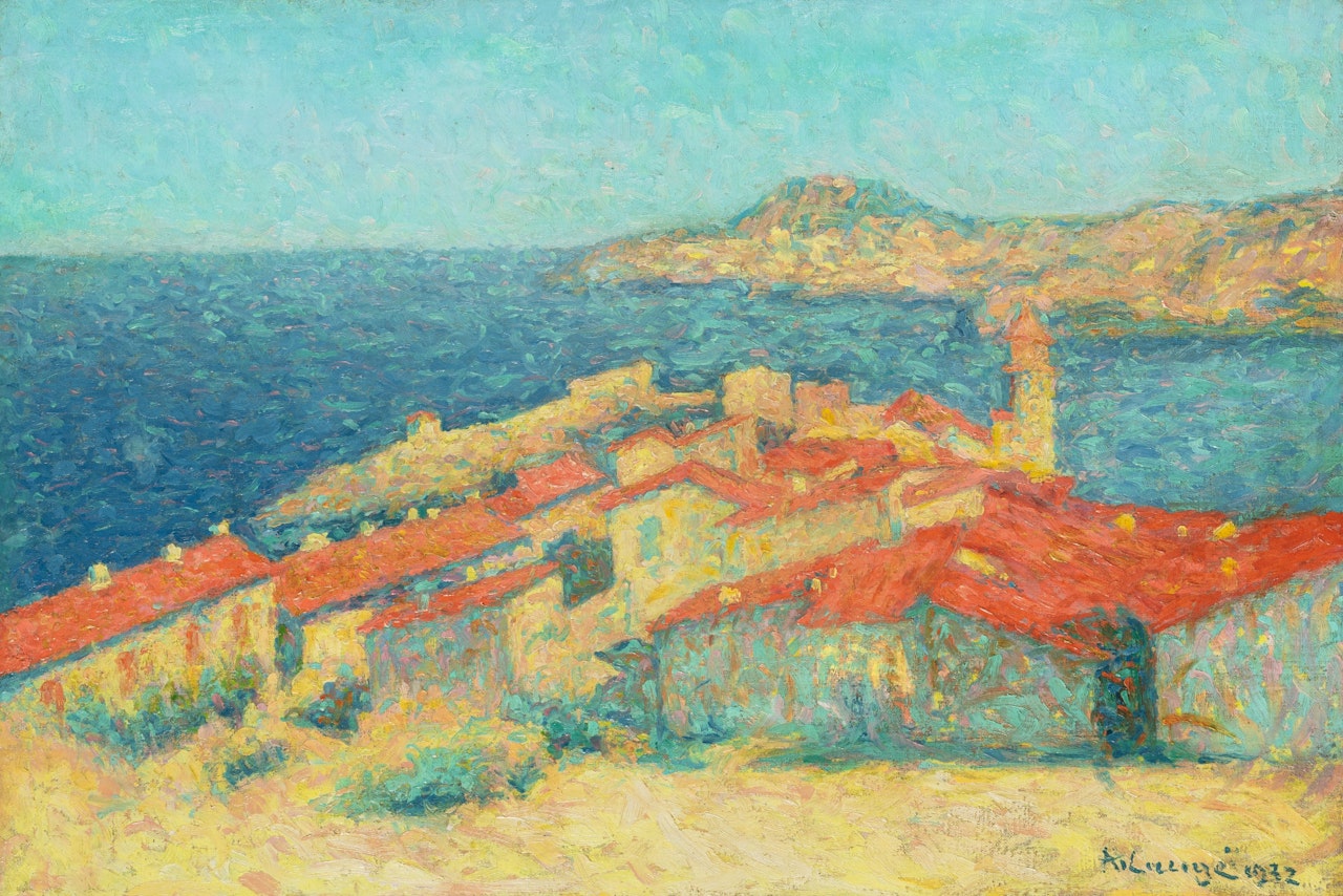 VUE DE COLLIOURE by Achille Laugé