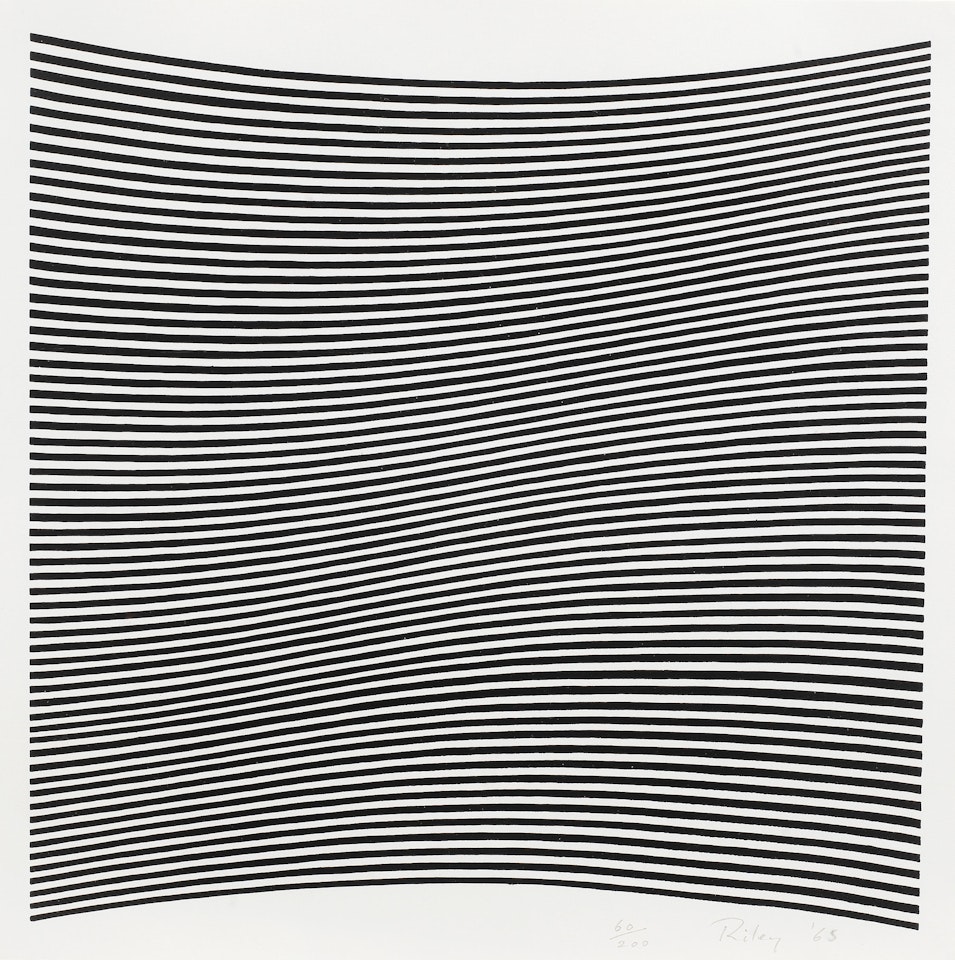 La Lune en rodage - Carlo Belloli (Schubert 6) by Bridget Riley