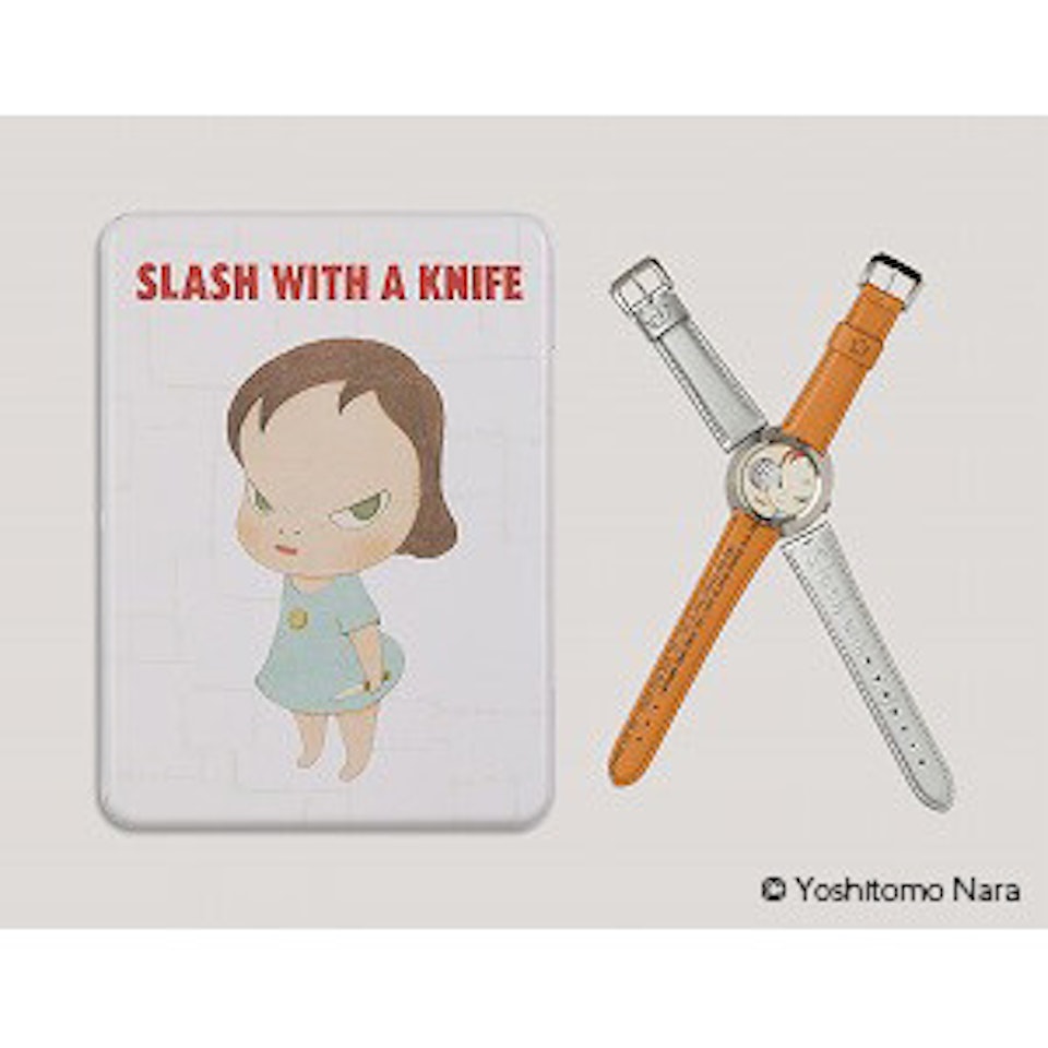 Slash With a Knife by Yoshitomo Nara