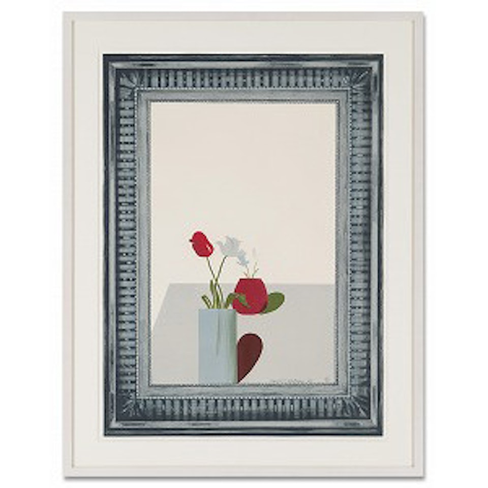 Picture of a Still Life that Has an Elaborate Silver Frame, 1 (M.C.A.T. 41) by David Hockney