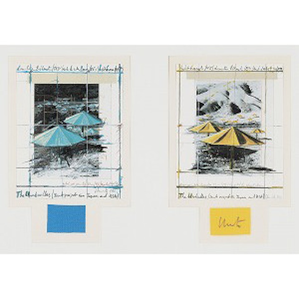 The Umbrellas, Joint Project for Japan and U.S.A. by Christo