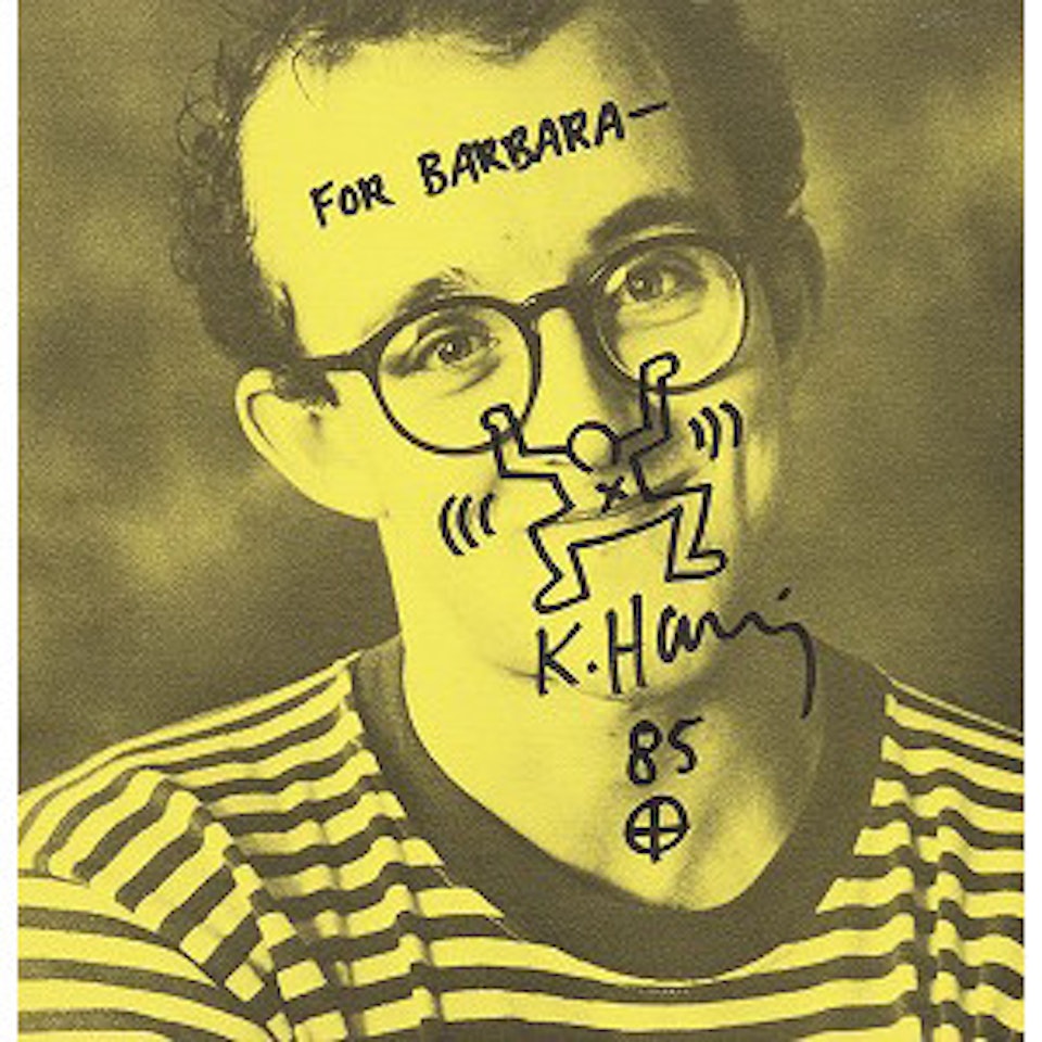 Keith Haring (Tony Shafrazi Gallery) by Keith Haring