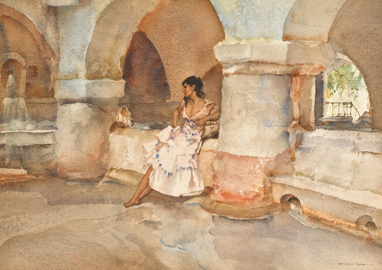 SICILIAN RENDEZVOUS by William Russell Flint