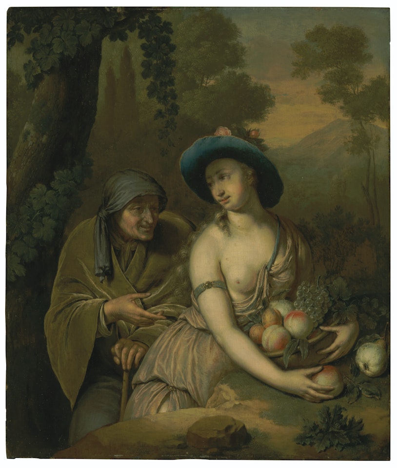 Vertumnus and Pomona by Willem van Mieris
