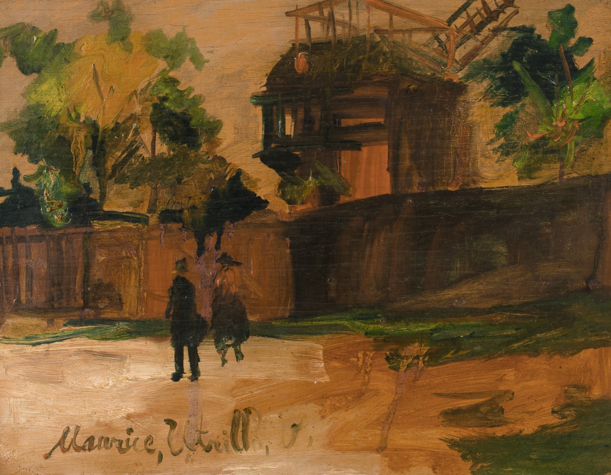 LE MOULIN DE LA GALETTE by Maurice Utrillo