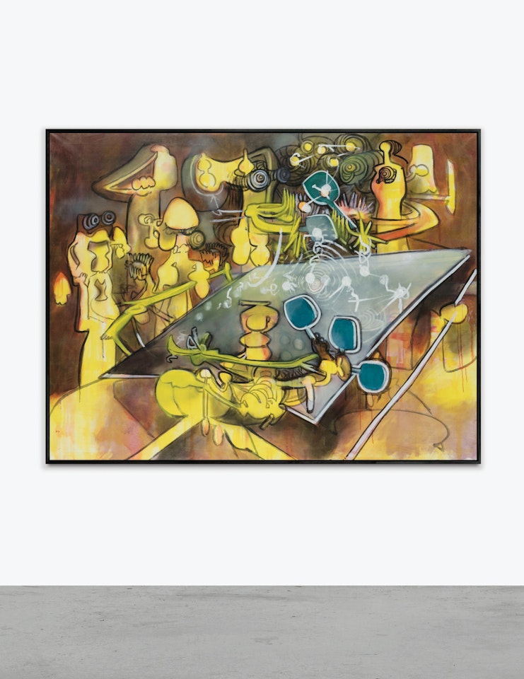 PING PONG MAO by Roberto Matta